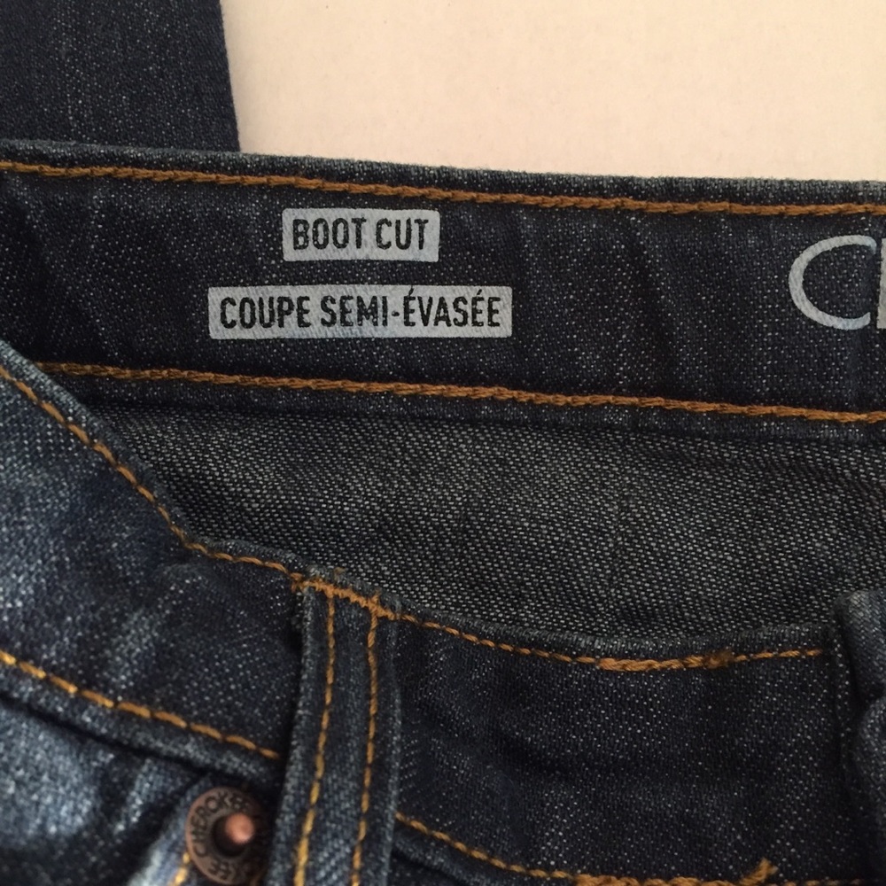 Cherokee Boot Cut Adjustable Blue Jeans - Picture 9 of 11